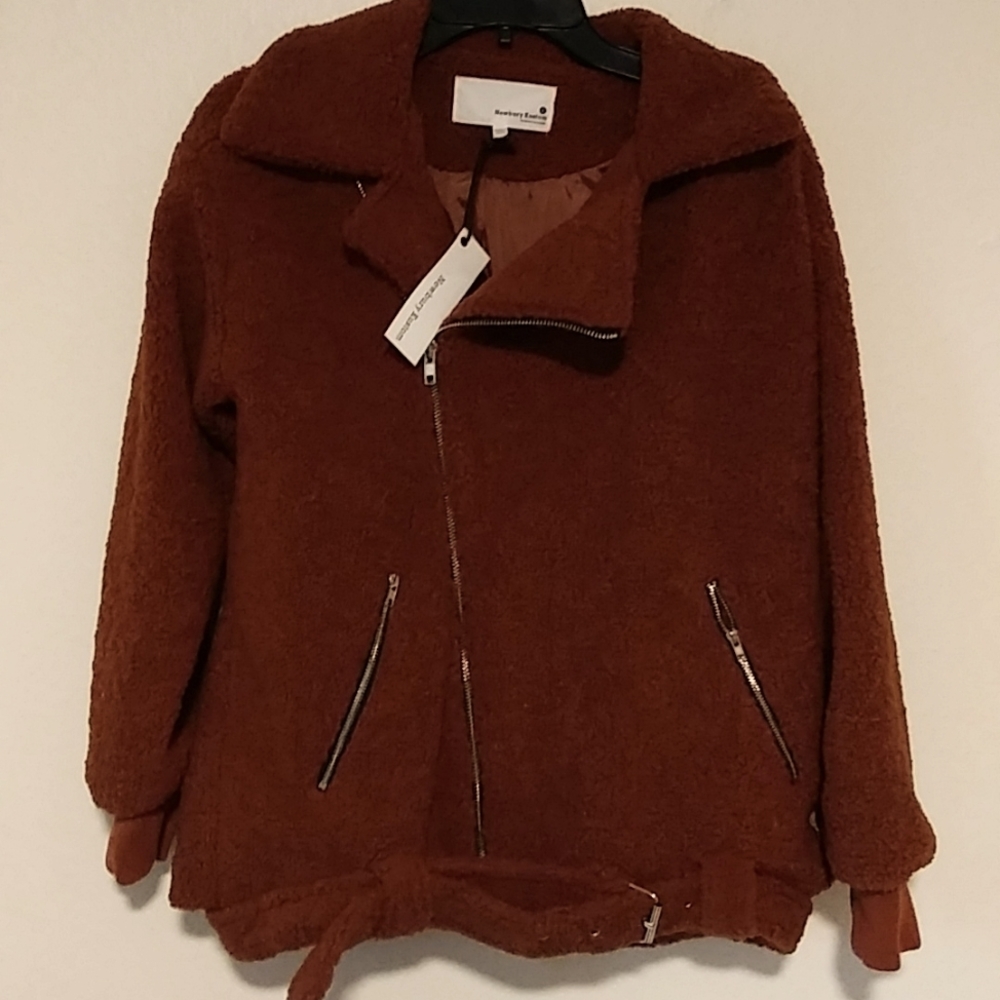 Newbury Kustom Sherpa Teddy Coat